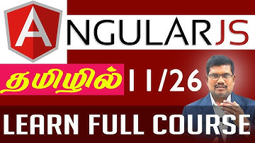 #11 AngularJS Foundation in Tamil