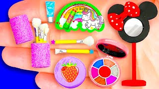 EASY MAKEUP MINIATURE IDEAS FOR DOLLHOUSE AND BARBIE 👗 2024 #25