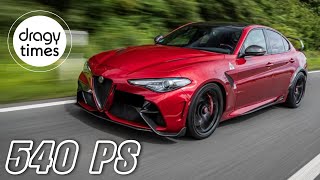 540 PS Alfa Romeo Giulia GTAm Mugello | Acceleration from 100-200 km/h & 60-130 mph