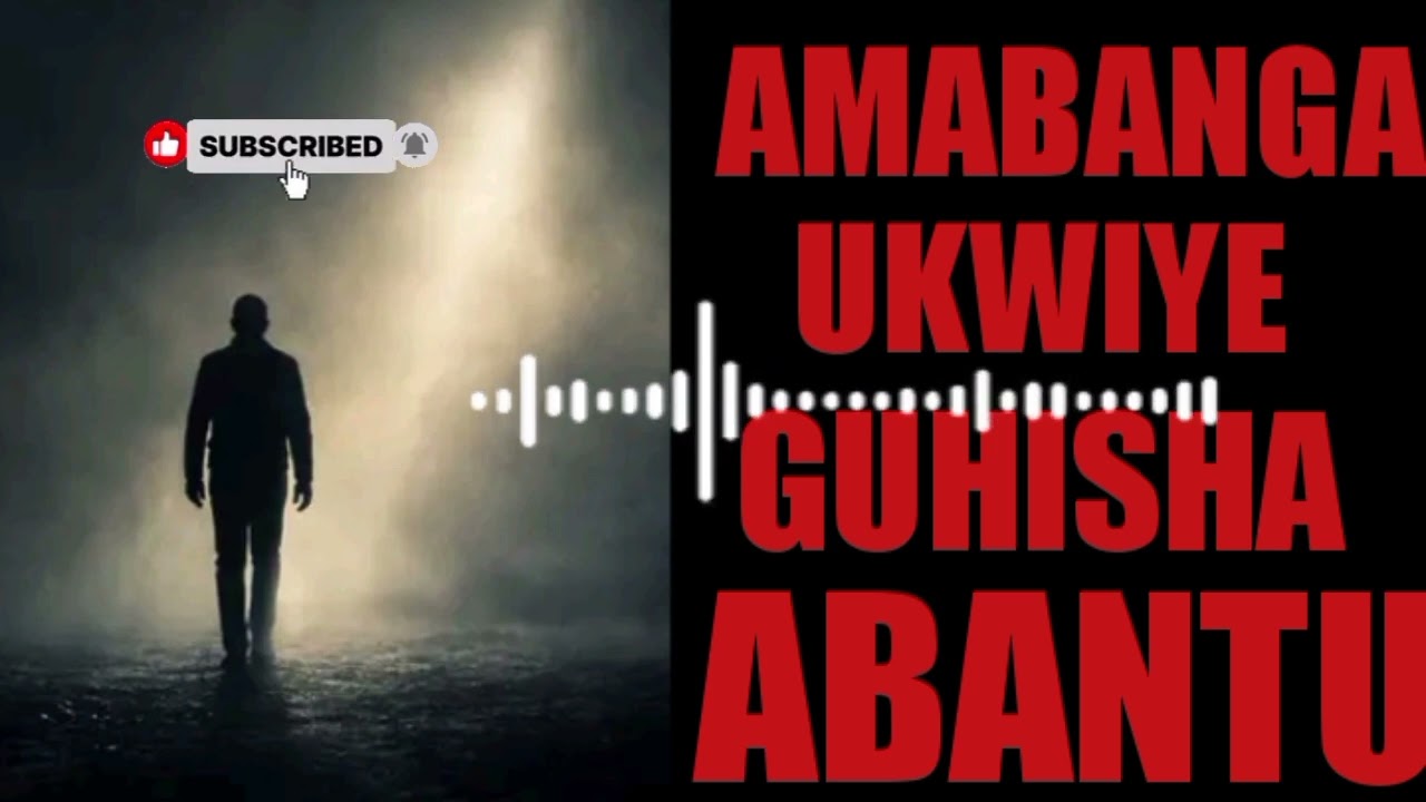 IBI NIWATUMA ISI IBIMENYA UZABA WIRANGIJE..IAM TELLING YOU.