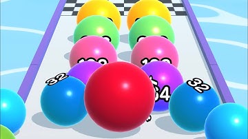 BALL RUN 2048 GAME ⚽️✨- All Levels Gameplay Walkthrough Android, iOS v.25