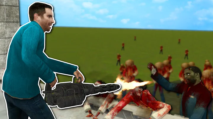 DEFENDING CASTLE AGAINST ZOMBIES!? - Garry's Mod G...