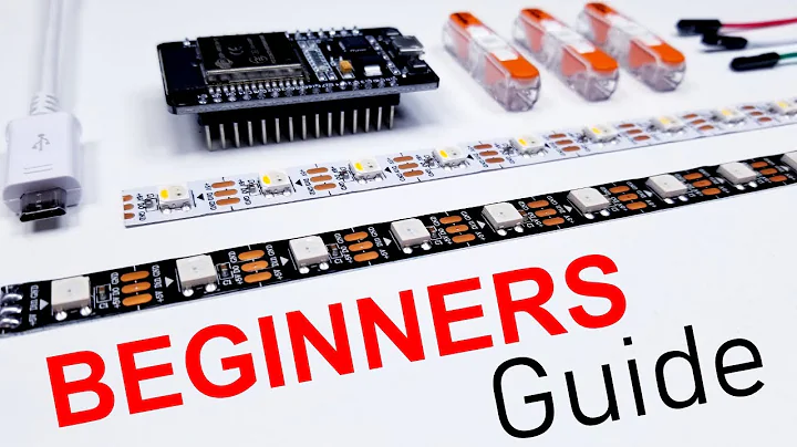 How to Set Up And Control Addressable LEDs - The ULTIMATE WLED Beginners Guide!