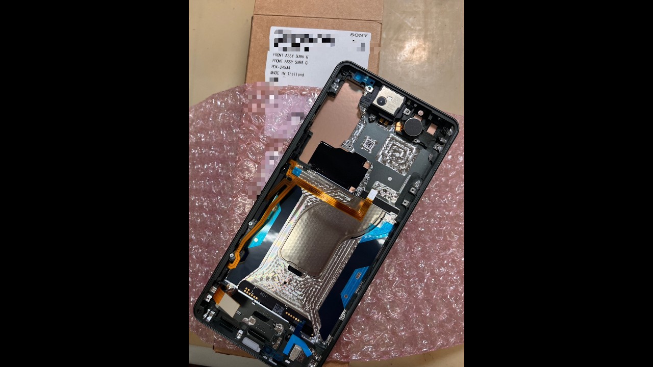 SONYXperia 1VI （XQ-EC72）更換螢幕｜全新原廠前殼顯示模組含防水膠條｜振江通信手機現場維修