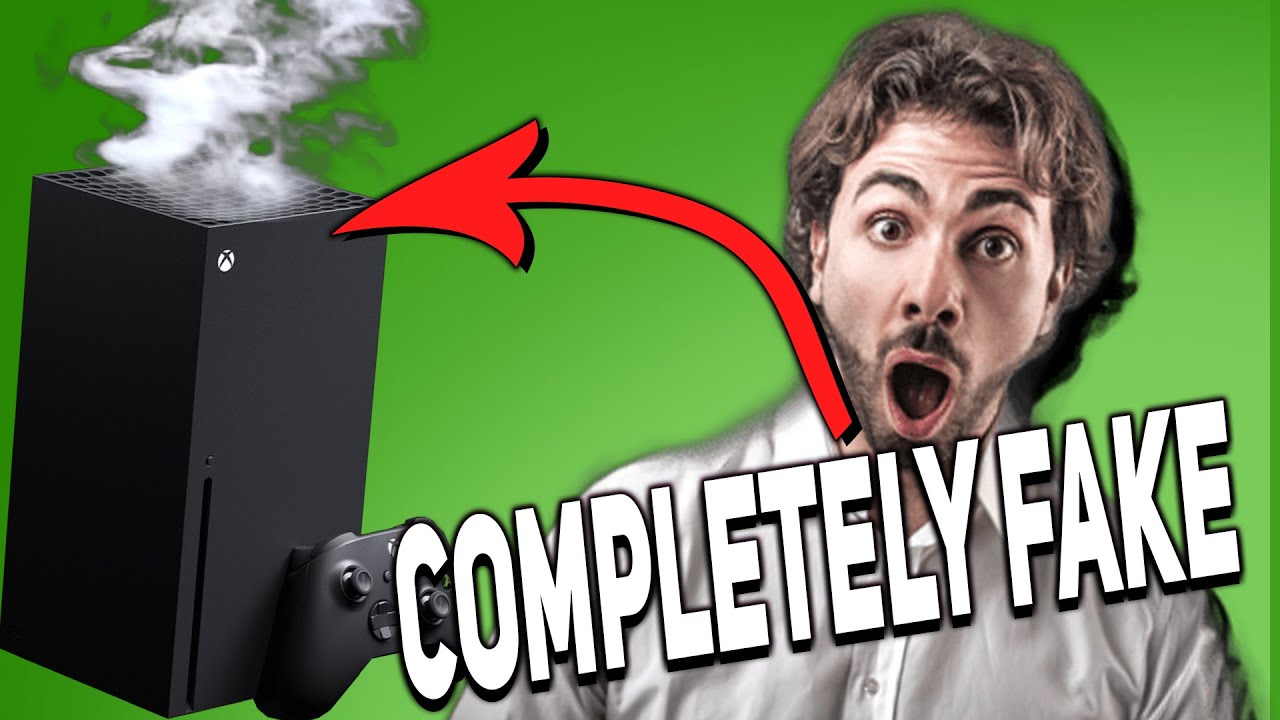 NO! The Xbox Series X Isn't Catching Fire! (FAKED VIDEOS!)