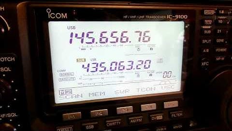 IC-9100 - XW-2A Telemetry RX