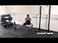 Kfr  cossack squat