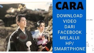 Nvlog - Cara Download Video Dari Facebook Melalui Handphonehp Atau Smartphone