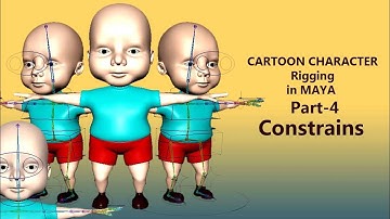 Cartoon Character Rigging Part-4 Constrains