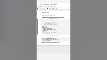 Python One‑Liner: Extract Domain Names from URLs! 🌐🔍 #PythonTips #CodingShorts