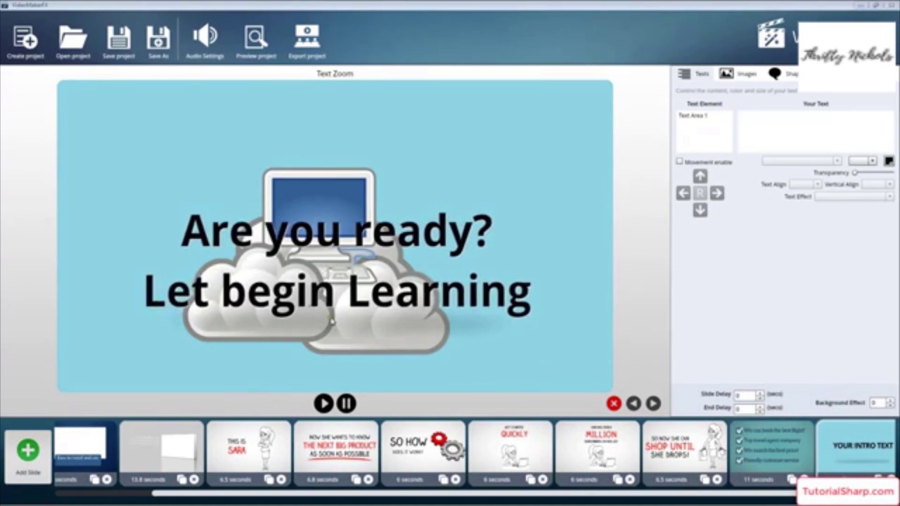How to Make Animated Videos using Video Maker FX