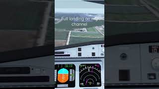Elevator failure #flightsimulator #xplane #aviation #landing #airbus320 Elevator failure #flightsimulator #xplane #aviation #landing #airbus320