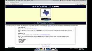 Filing forms -
http://wikidownload.com/wiki/texas-llc-articles-organization-forms/
how to form an llc in texas under the statute 101-051 that allows a
reside...