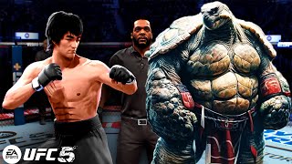 UFC 5 | Bruce Lee vs. Turtle Gladiator (EA Sports UFC 5)