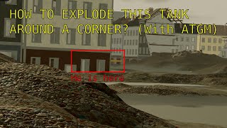 How to hit an enemy tank around a corner with ATGM - MTC4