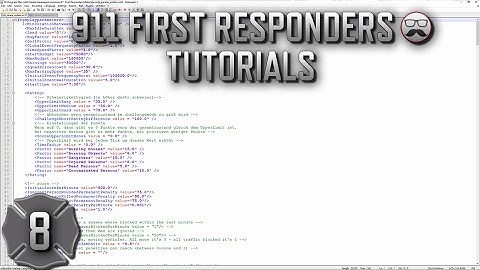911 First Responders / Emergency 4 Game Tutorials ▬ #8 - Event changes & more!