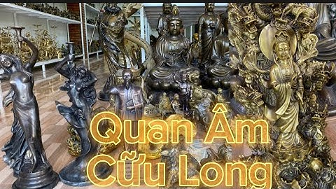 🔴🔴 Quan Âm Cữu Long _ Tượng Đồng Xưa _ Đồ Cổ _ Đồ Xưa _ Linh Vật Bằng Đồng. Trưa 26/5 #đồcổcầnthơ