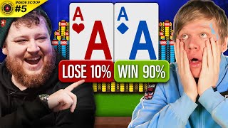If My ACES Win I'm on a Final Table with @TeamNeverLuckyTV - The Inside SCOOP #5