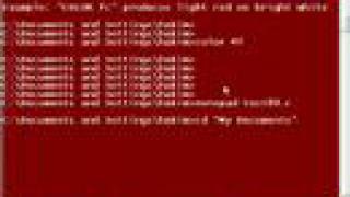 Passing arguments to Windows programs