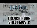 Harry Potter 3 - Finale || French Horn Sheet Music - YouTube