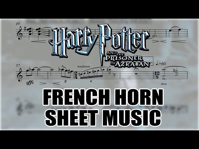 Harry Potter 3 - Finale || French Horn Sheet Music - YouTube