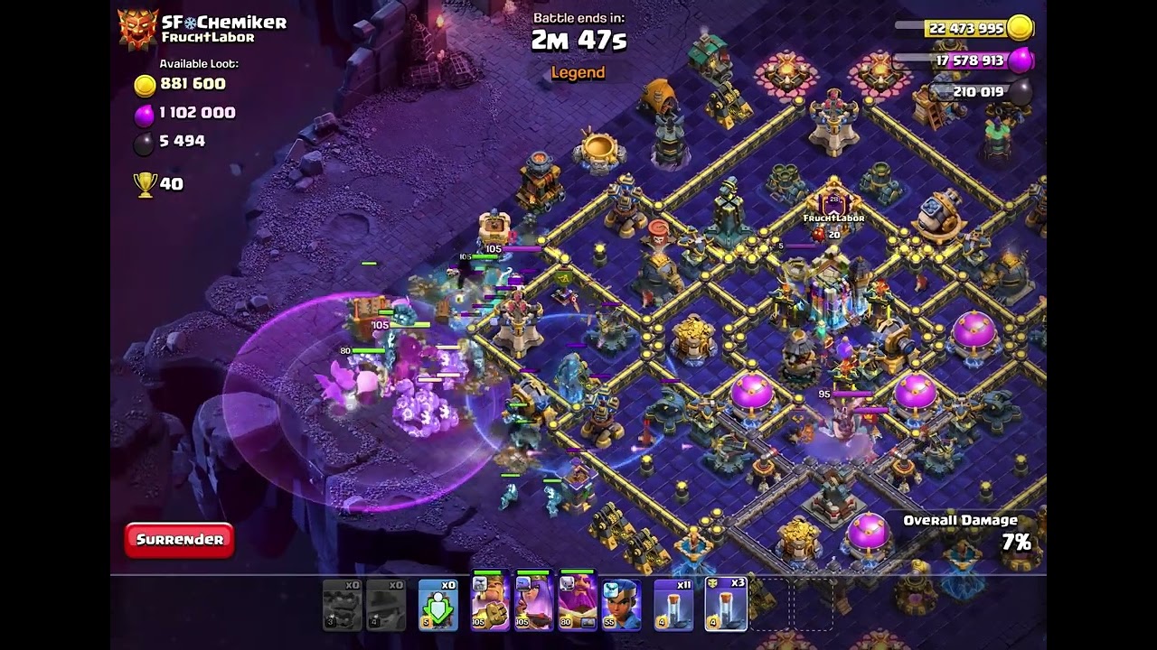 บายๆ สูตรนี้ | clash of clans