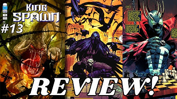 KING SPAWN issue #13 REVIEW | RAVEN SPAWN Returns to Warn Spawn!