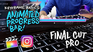 Easily Create An Animated Progress Bar For Videos With Final Cut Pro