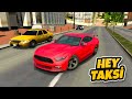 Yeni Arabamız Mustang ile Taksiye Çıkıyoruz - Car Parking Multiplayer