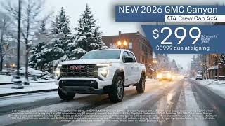 Winter Wonderland of Savings! HUGE GMC Sierra & Canyon Deals at Buick GMC of Beaverton!