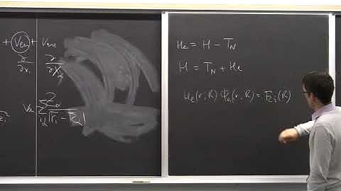 CHM1478 Lecture 07: Quantum molecular dynamics in Born-Oppenheimer representation