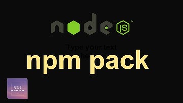 npm pack