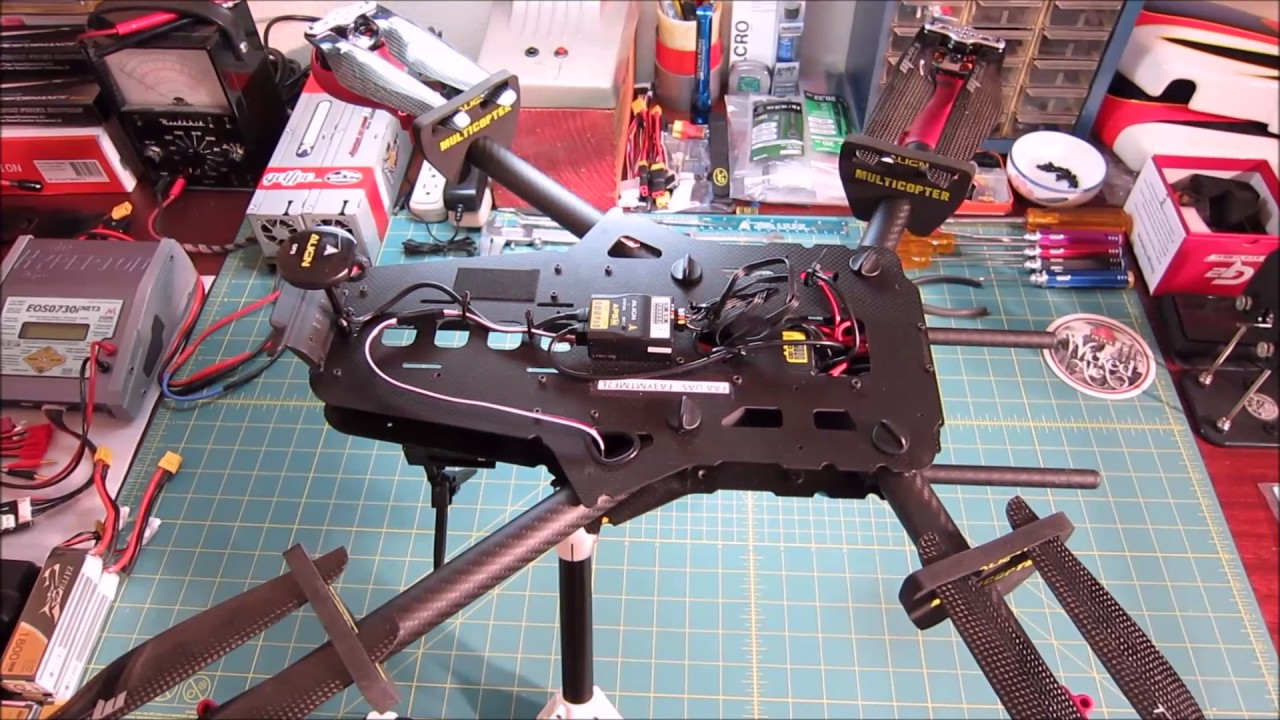 Align m480 - Maiden Flight - w/ Pre-Flight Component Review (low res)