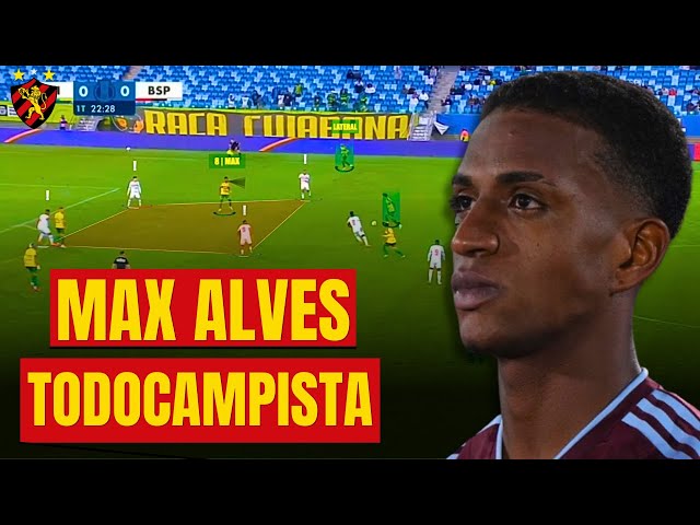 HOW MAX ALVES, THE VERSATILE MIDFIELDER FOR SPORT, PLAYS - YouTube
