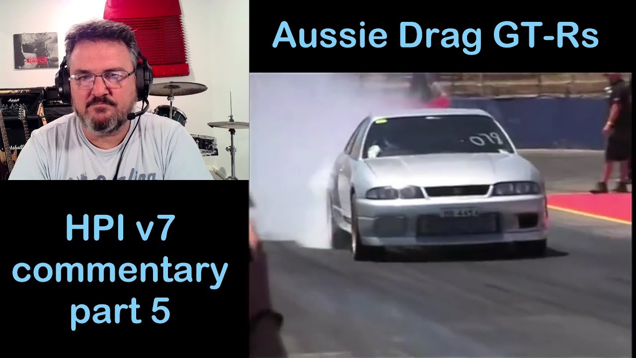HPI v7 director's commentary part 5 - Aussie 9-second GT-Rs - YouTube