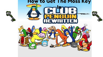 How to Get The Moss Key In Club Penguin Rewritten