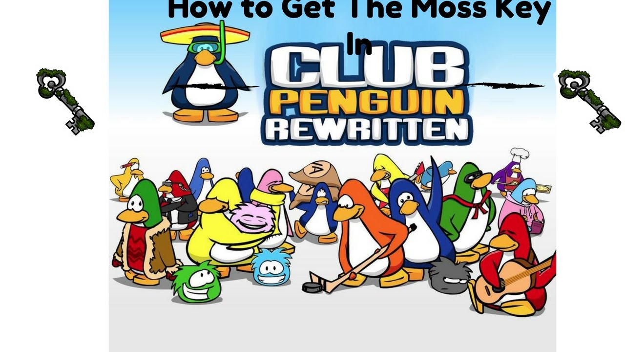How to Get The Moss Key In Club Penguin Rewritten