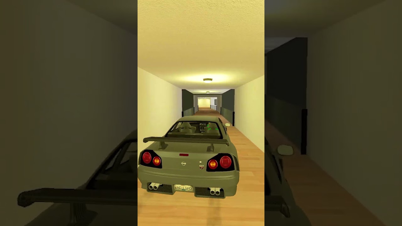 Pink Pou преследует меня в отеле Liminal Hotel Garry's Mod