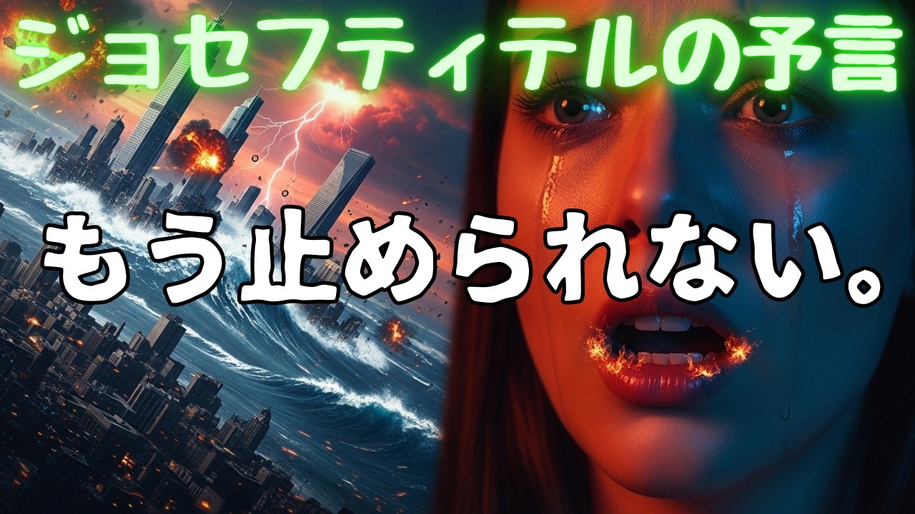 【ジョセフ・ティテルの予言】⚠️【緊急警告】2026年3月、地球が悲鳴を上げる。未曾有の巨大津波と地殻変動…逃げ場のない「審判の日」が来る！？⚠️サイキック予言
