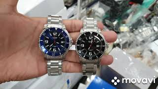 CASIO ORIGINAL MTD-1053D-1A vs MTD-1053D-2A STANLESS 200 METER WR - YouTube