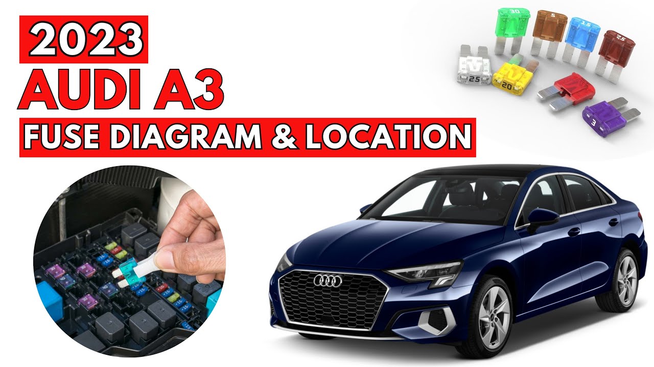 2023 Audi A3 Fuse Box Diagrams and Location User Guide