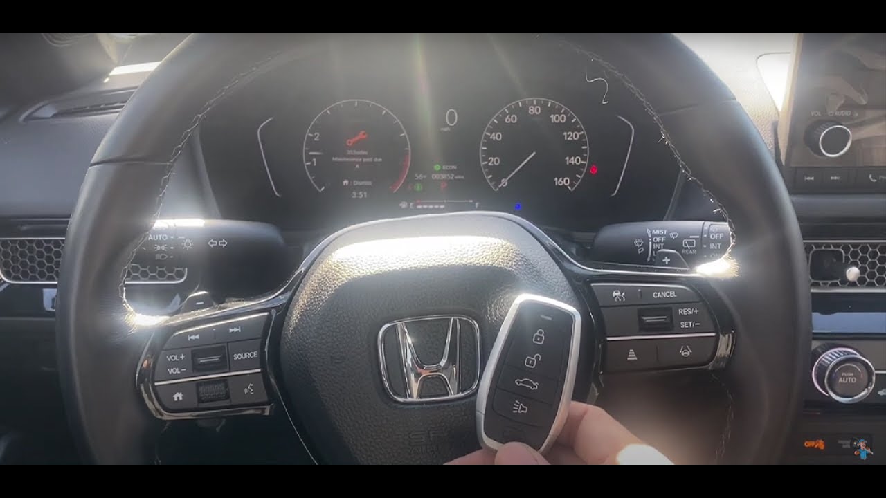 Утеряны все смарт-ключи Honda Civic 2022 года с использованием Autel IM608 Pro2 и Universal iKey