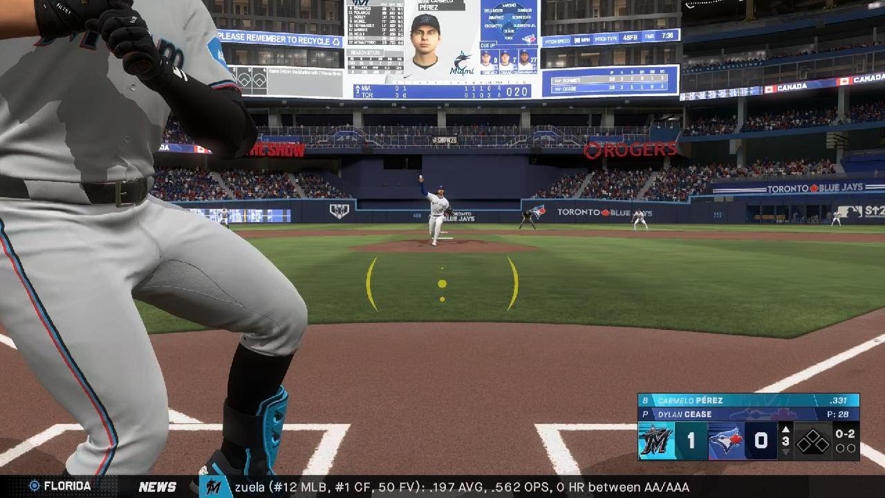 Just took Dylan Cease deep with a Perfect-Perfect - ROAD TO THE SHOW 26 ...