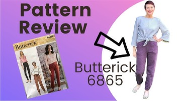 Butterick 6865 Pattern Review!  Great for Beginners!
