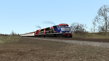 NS 6920 Donner Pass Bridge Stop