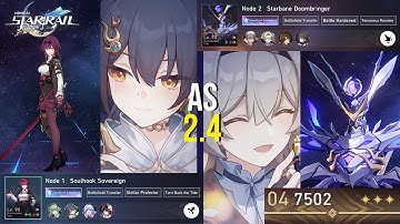 Yunli E0S0 & E2S1 Firefly Showcase | Apocalyptic Shadow 4 v2.4 Score 7502 Points | Honkai: Star Rail