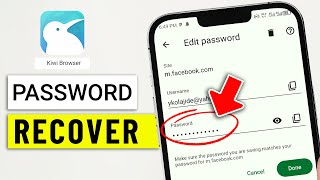 How to recover Forgotten Password in Kiwi Browser screenshot 4