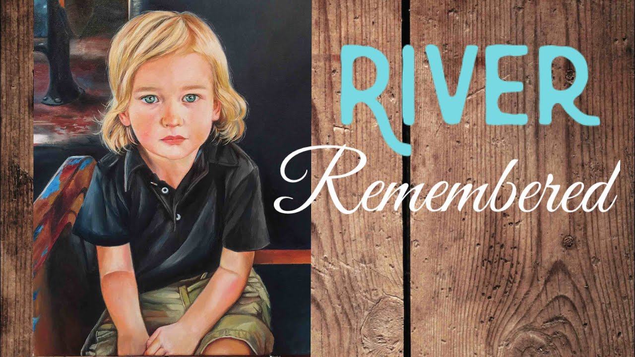 Painting a Child: Portrait Oil Painting Tribute Time Lapse - By Artist, Andrea Kirk | The Art Chik