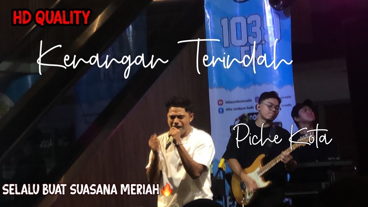 Piche Kota - Kenangan Terindah (Samsons) || Live Perform at D’Botanica Bandung 2025