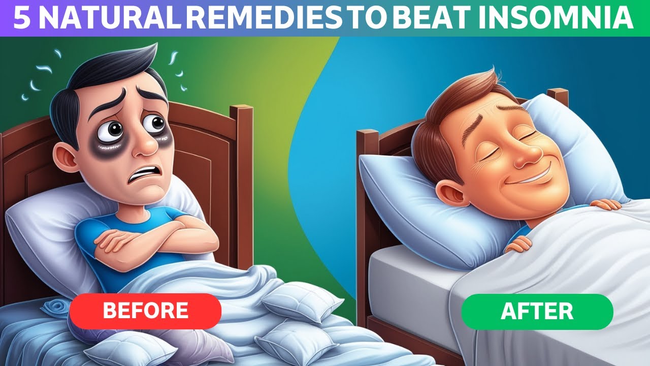 5 Natural Remedies to BEAT Insomnia! - YouTube